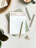 'Day by Day' Daily Productivity Planner | A5 Tear-Off Notepad